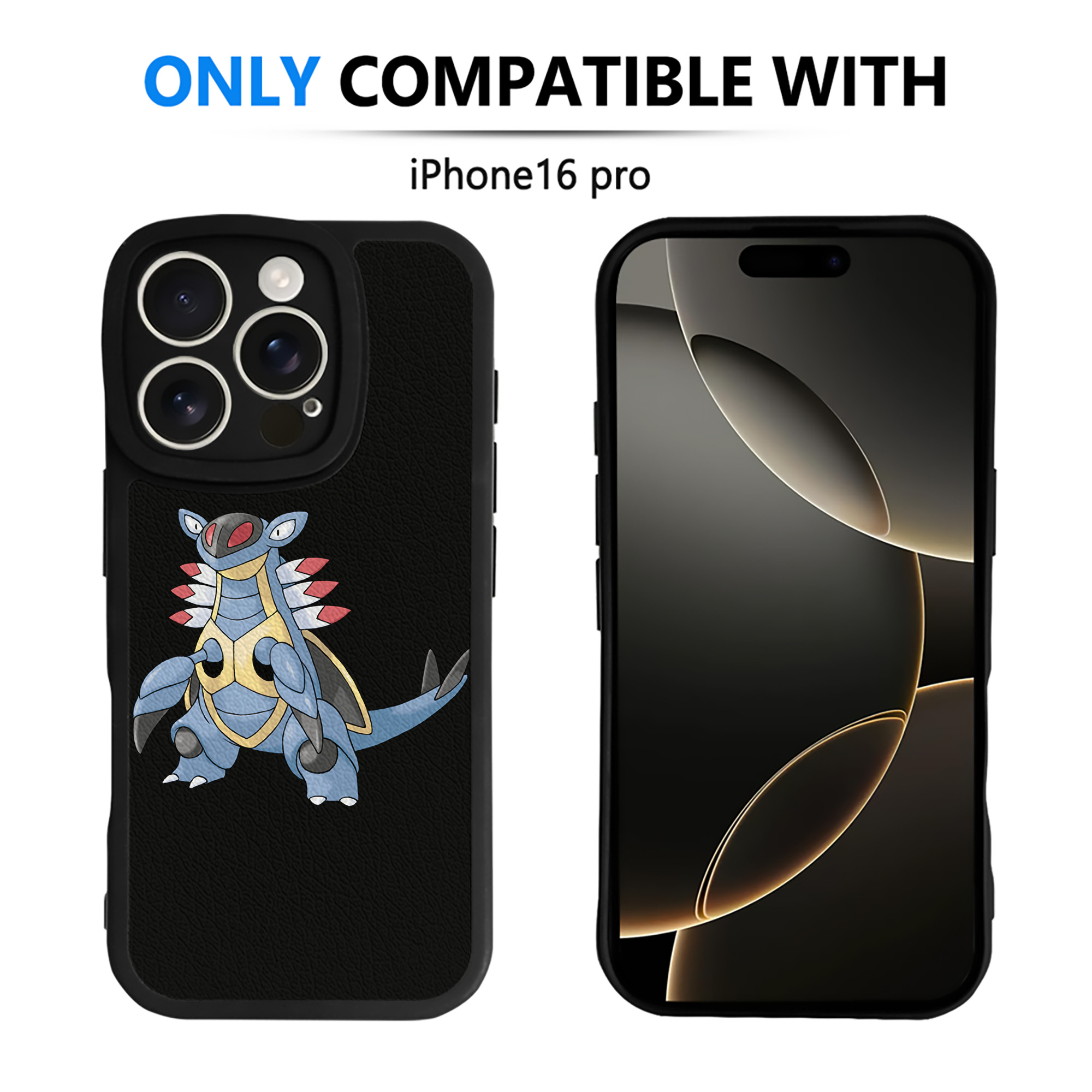 （画像用） ポケットモンスター Pokémon 【iPhone 16シリーズ対応】シリコンスマホケース（レザー調） 材質：シリコン